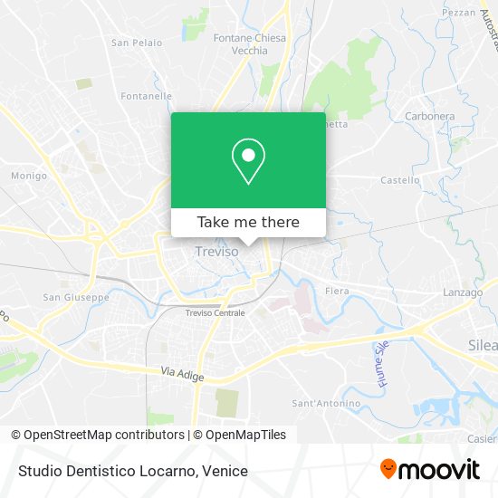Studio Dentistico Locarno map