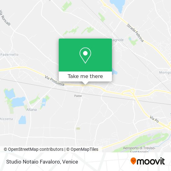 Studio Notaio Favaloro map