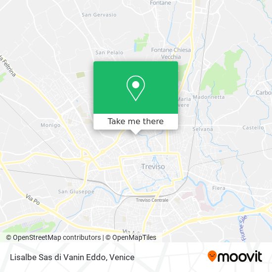 Lisalbe Sas di Vanin Eddo map