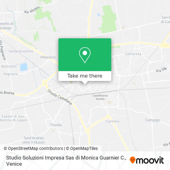 Studio Soluzioni Impresa Sas di Monica Guarnier C. map