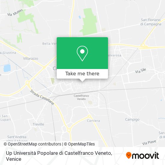 Up Università Popolare di Castelfranco Veneto map