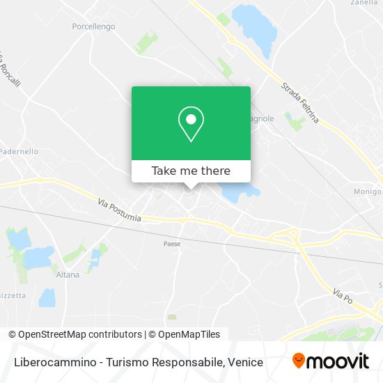 Liberocammino - Turismo Responsabile map