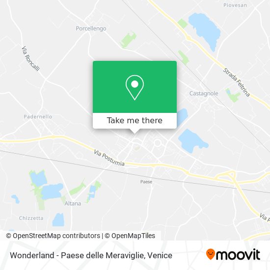 Wonderland - Paese delle Meraviglie map