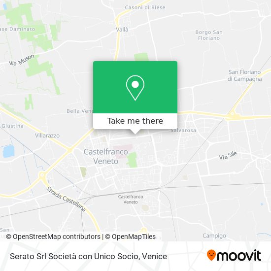 Serato Srl Società con Unico Socio map