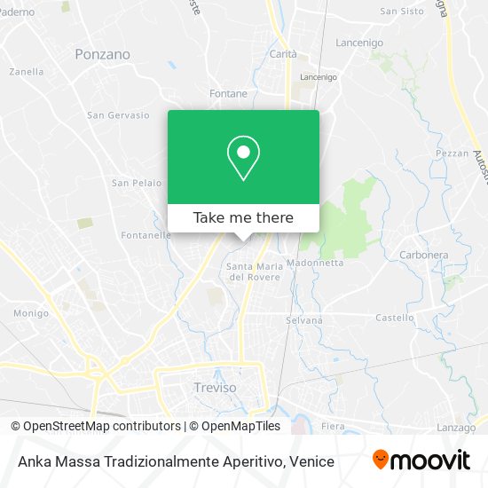 Anka Massa Tradizionalmente Aperitivo map