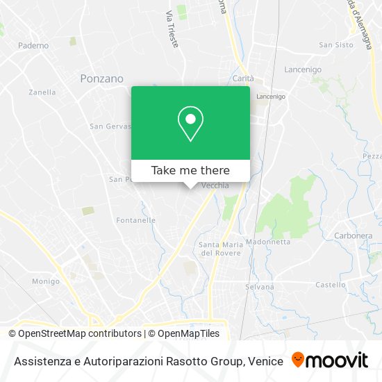 Assistenza e Autoriparazioni Rasotto Group map