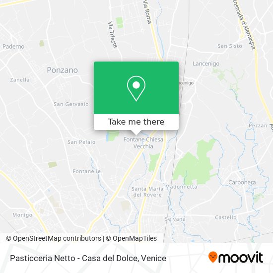 Pasticceria Netto - Casa del Dolce map