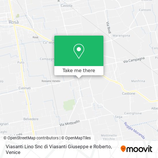 Viasanti Lino Snc di Viasanti Giuseppe e Roberto map