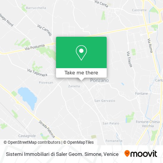 Sistemi Immobiliari di Saler Geom. Simone map