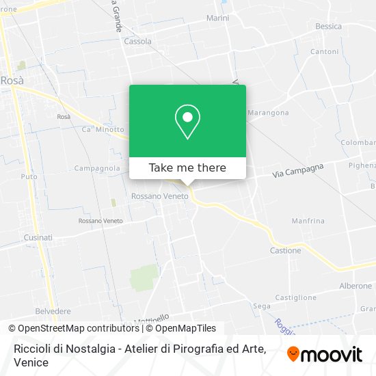 Riccioli di Nostalgia - Atelier di Pirografia ed Arte map
