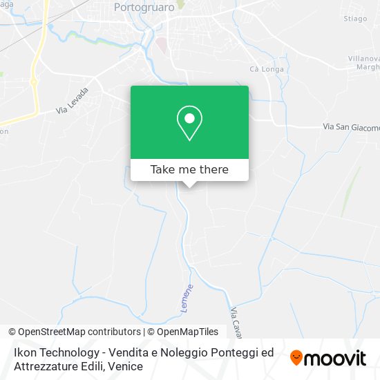 Ikon Technology - Vendita e Noleggio Ponteggi ed Attrezzature Edili map