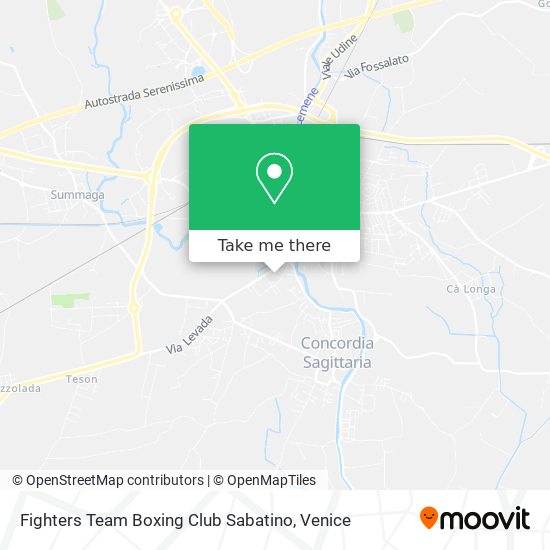 Fighters Team Boxing Club Sabatino map