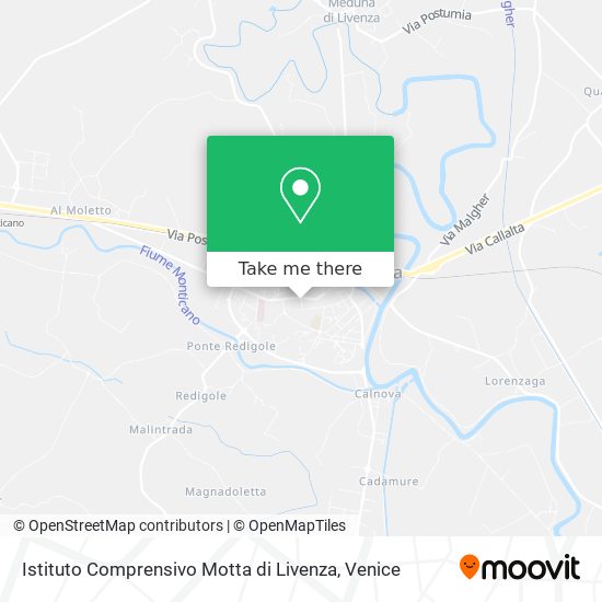 Istituto Comprensivo Motta di Livenza map