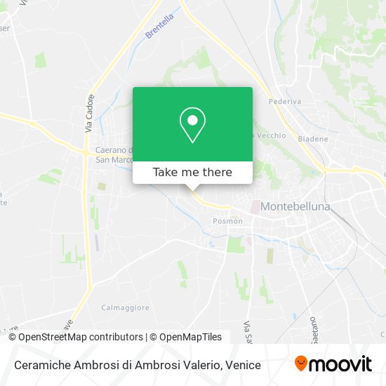 Ceramiche Ambrosi di Ambrosi Valerio map