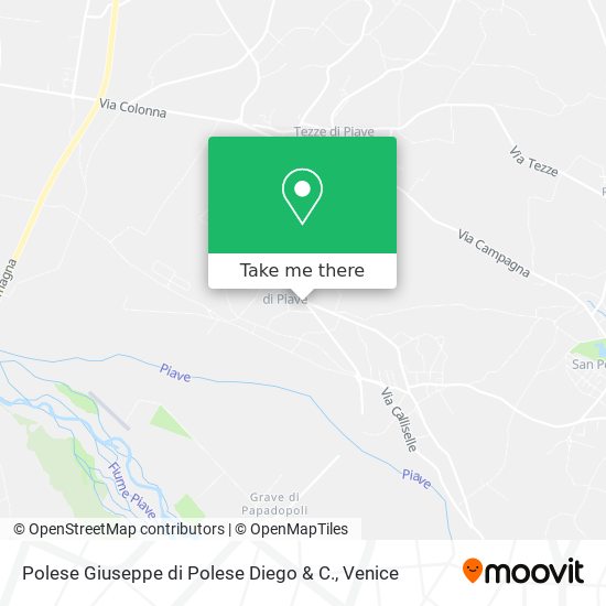 Polese Giuseppe di Polese Diego & C. map
