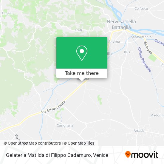 Gelateria Matilda di Filippo Cadamuro map