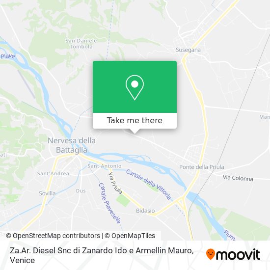 Za.Ar. Diesel Snc di Zanardo Ido e Armellin Mauro map