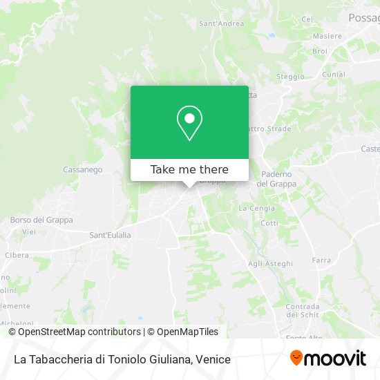 La Tabaccheria di Toniolo Giuliana map