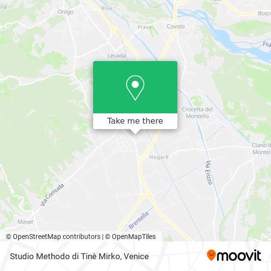 Studio Methodo di Tinè Mirko map