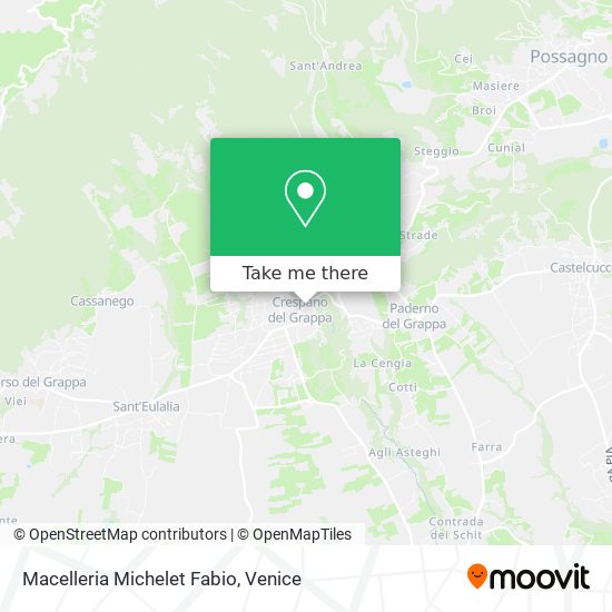 Macelleria Michelet Fabio map