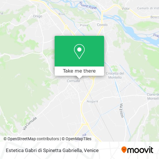 Estetica Gabri di Spinetta Gabriella map