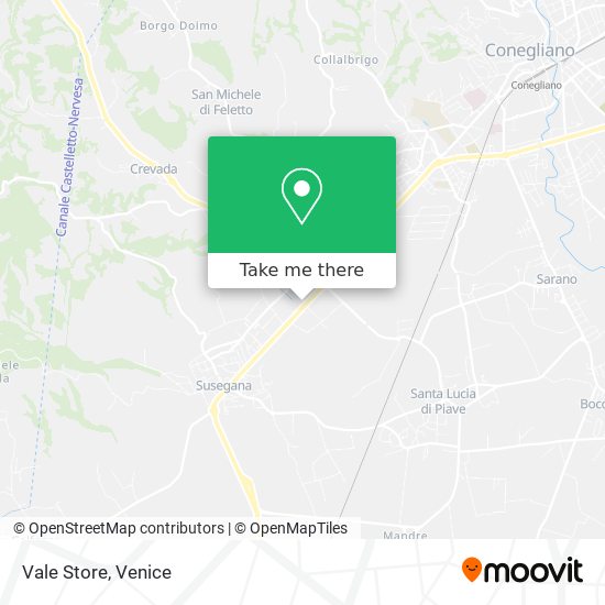 Vale Store map