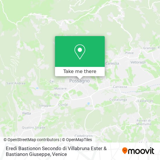 Eredi Bastionon Secondo di Villabruna Ester & Bastianon Giuseppe map