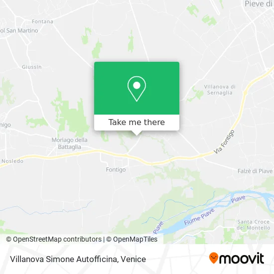 Simone Villanova Auto Repair Shop map