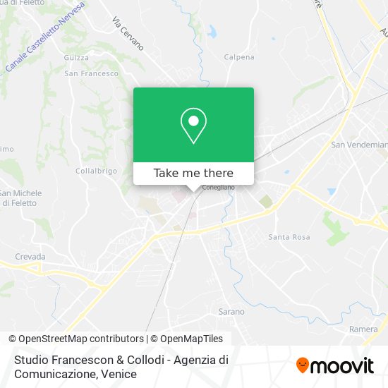 Studio Francescon & Collodi - Agenzia di Comunicazione map