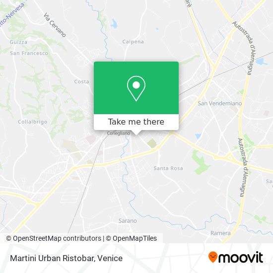 Martini Urban Ristobar map