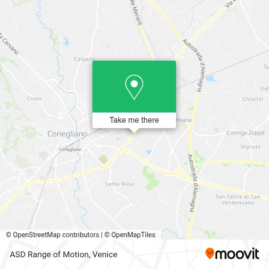 ASD Range of Motion map