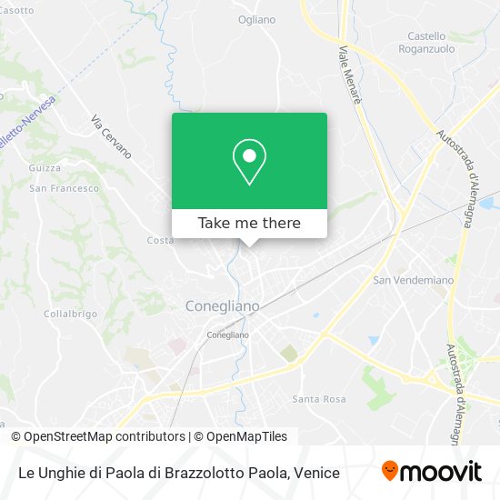 Le Unghie di Paola di Brazzolotto Paola map