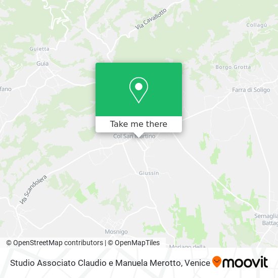 Studio Associato Claudio e Manuela Merotto map
