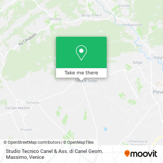 Studio Tecnico Canel & Ass. di Canel Geom. Massimo map