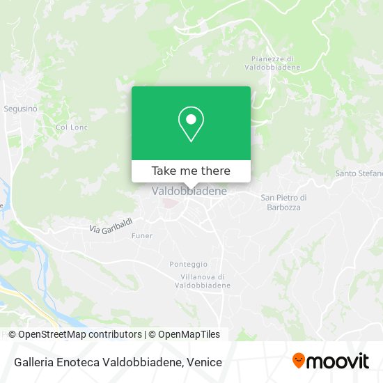 Galleria Enoteca Valdobbiadene map