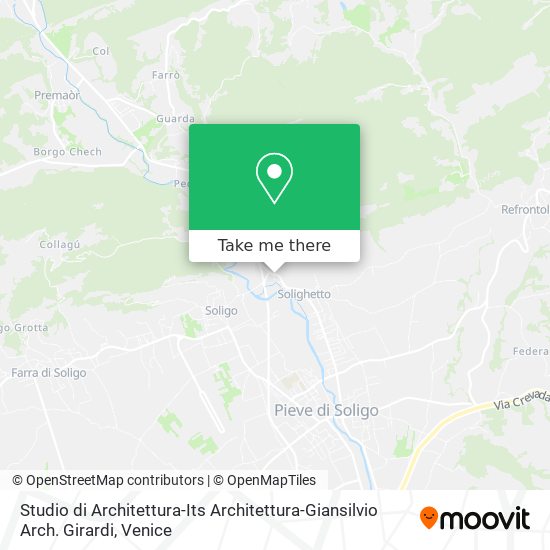 Studio di Architettura-Its Architettura-Giansilvio Arch. Girardi map