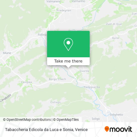 Tabaccheria Edicola da Luca e Sonia map