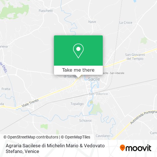 Agraria Sacilese di Michelin Mario & Vedovato Stefano map