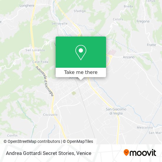 Andrea Gottardi Secret Stories map