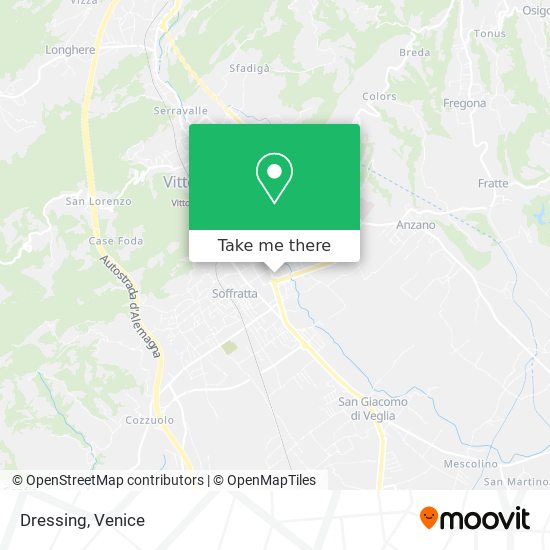 Dressing map