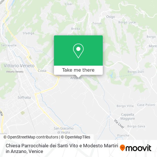 Chiesa Parrocchiale dei Santi Vito e Modesto Martiri in Anzano map