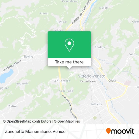 Zanchetta Massimiliano map