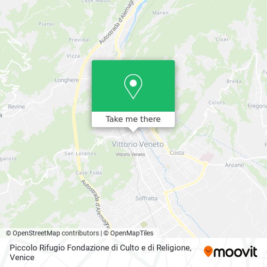 Piccolo Rifugio Fondazione di Culto e di Religione map