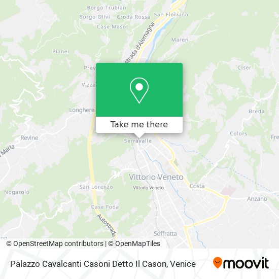 Palazzo Cavalcanti Casoni Detto Il Cason map