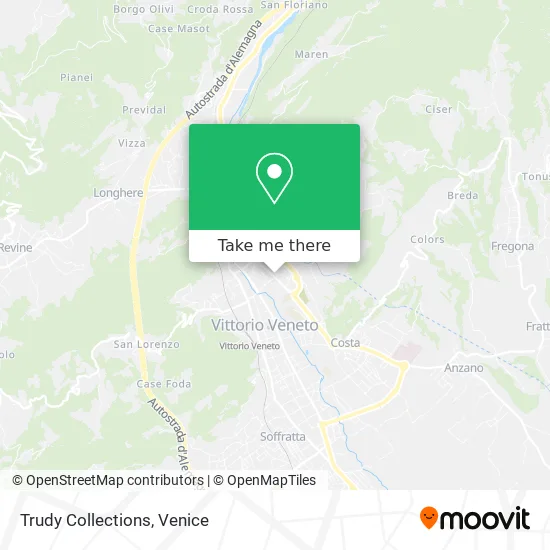 Trudy Collections map