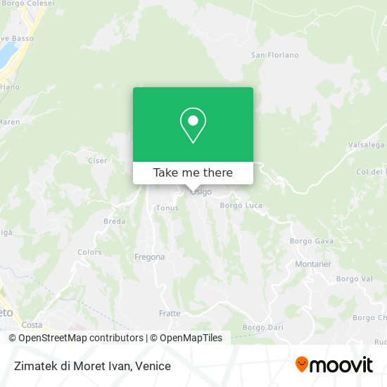 Zimatek di Moret Ivan map