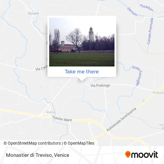 Monastier di Treviso map