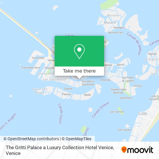 The Gritti Palace a Luxury Collection Hotel Venice map