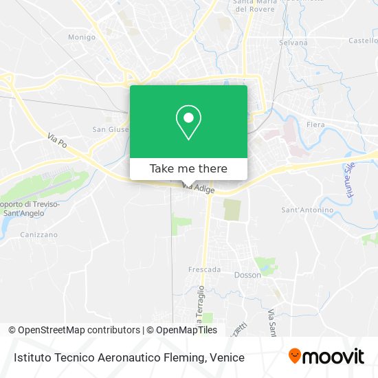 Istituto Tecnico Aeronautico Fleming map