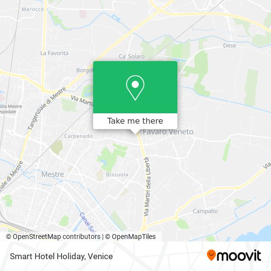 Smart Hotel Holiday map